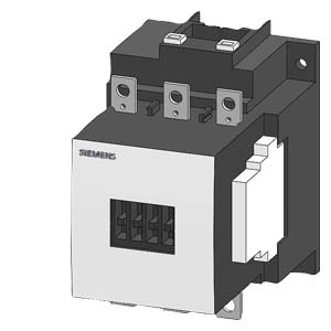 SIEMENS MOTOR STARTER CONTACTOR, 3RT5, 3P, 150...185A, 75kW, 2NO+2NC, 110...127 VAC/DC COIL, SIZE S6 - Gambar 4