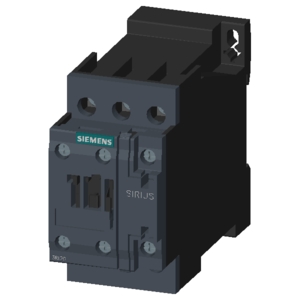 SIEMENS MOTOR STARTER CONTACTOR, 3RT6, 3P, 32...50A, 15kW, 24VDC COIL, 1NO+1NC, SIZE S0 - Gambar 5