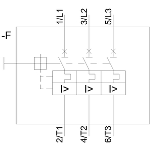 SIEMENS MOTOR STRATER PROTECTION, 3RV6, 0,11...0,16A, 0,04kW, 100kA, WITHOUT AUX SWITCH, SIZE S00 - Gambar 7