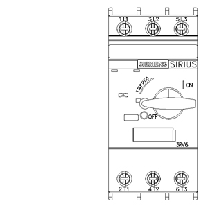 SIEMENS MOTOR STARTER PROTECTION, 3RV6, 32...400A, 15kW, 55kA, WITHOUT AUX SWITCH, SIZE S0 - Gambar 3