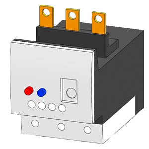 SIEMENS MOTOR STARTER OVERLOAD, 3RU5, 80…100A, SIZE 3, FOR MOUNTING ON CONTACTOR - Gambar 4