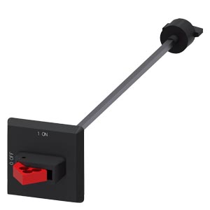 SIEMENS ACC MOTOR STARTER PROTECTION, 3RV6, DOOR COUPLING ROTARY OPERATING 130 mm SHAFT BLACK SIZE S0...S3, BLACK - Gambar 2