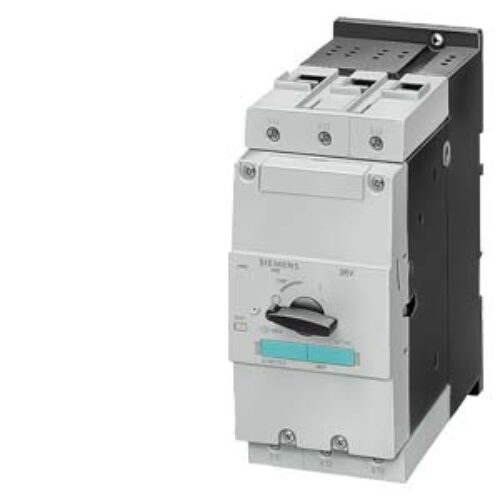 SIEMENS MOTOR STARTER PROTECTION, 3RV5, 70…90A, 45kW, 50kA, WITHOUT AUX SWITCH, SIZE S3