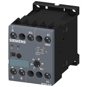 SIEMENS MONITORING RELAYS, TIMING RELAYS, 3RP20 25. TIMING RELAYS, ON-DELAY, 15 TIME SETTING RANGES WITH LED AND 1 CO CONTACT, 24 VAC/DC AND 200 ... 240 VAC - Gambar 2