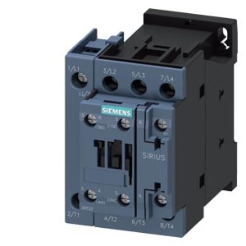 SIEMENS MOTOR STARTER CONTACTOR, 3RT2, 3P, 35A, 18,5kW, 1NO+1NC, 42VAC, SIZE S2