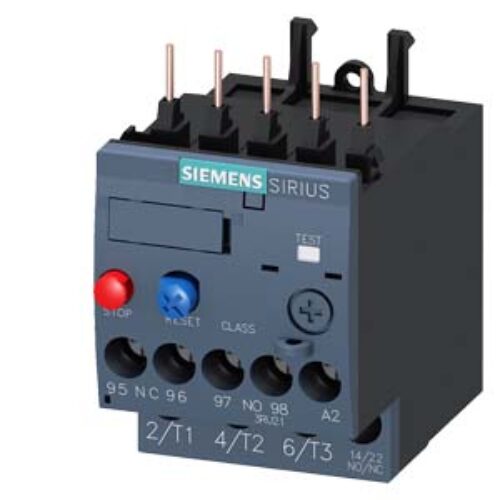 SIEMENS MOTOR STARTER OVERLOAD, 3RU2, 4,5…6,3A, SIZE S00