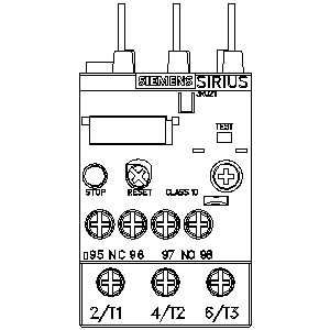 SIEMENS MOTOR STARTER OVERLOAD, 3RU2, 30...36A, SIZE S0 - Gambar 3