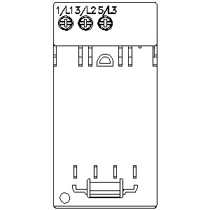 SIEMENS ACC MOTOR STARTER OVERLOAD, 3RU2, STAND ALONE ASSEMBLY SUPPORT FOR 3RU21/3RB30/3RB31/3RR2, SIZE S00 - Gambar 3