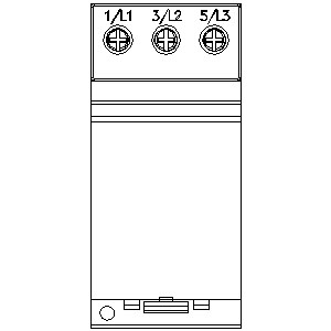 SIEMENS ACC MOTOR STARTER OVERLOAD, 3RU2, STAND ALONE ASSEMBLY SUPPORT FOR 3RU21/3RB30/3RB31/3RR2, SIZE S0 - Gambar 3