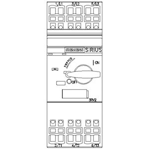 SIEMENS MOTOR STARTER PROTECTION, 3RV2, 3P, 27...32A, 55kA, 12kW, CLASS 10, SIZE S0 - Gambar 3