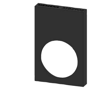 SIEMENS LABELING PLATE, 3SB, LABEL HOLDER FOR LABELING PLATE, LABEL SIZE 9.5 x 18.5 mm - Gambar 4