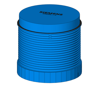 SIEMENS COMMANDING AND SIGNALING DEVICES, SIGNALING COLUMNS, 70 MM DIAMETER, LIGHT ELEMENTS WITH INTEGRATED FLASH LAMPS 8WD44, 230 VAC BLUE - Gambar 4