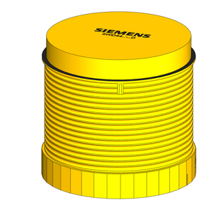 SIEMENS COMMANDING AND SIGNALING DEVICES, SIGNALING COLUMNS, 70 MM DIAMETER, LIGHT ELEMENTS WITH INTEGRATED FLASH LAMPS 8WD44, 230 VAC YELLOW - Gambar 4