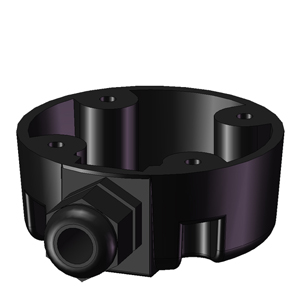 SIEMENS COMMANDING AND SIGNALING DEVICES, SIGNALING COLUMNS, 70 MM DIAMETER, MOUNTING, 8WD44, SOCKET FOR FEET, SIDE CABLE OUTLET - Gambar 4