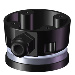 SIEMENS COMMANDING AND SIGNALING DEVICES, SIGNALING COLUMNS, 70 MM DIAMETER, MOUNTING, 8WD44, SIDE CABLE OUTLET WITH MAGNETIC FIXING - Gambar 4