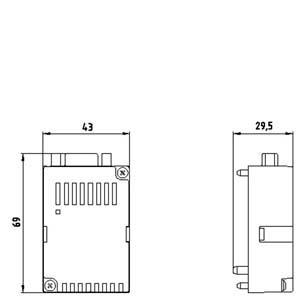SIEMENS EXPANSION MODULE, PROFIBUS DP PLUG-IN, FOR 7KM PAC3200, 3220, 4200, 3VA COM100 / 800 - Gambar 3