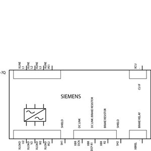 SIEMENS SINAMICS, POWER MODULE PM240-2 WITHOUT FILTER WITH BUILT IN BRAKING CHOPPER 3AC380-480V +10/-10% 47-63HZ OUTPUT HIGH OVERLOAD: 11KW FOR 200% - Gambar 3
