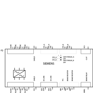 SIEMENS SINAMICS, POWER MODULE PM240-2 WITHOUT FILTER WITH BUILT IN BRAKING CHOPPER 3AC380-480V +10/-20% 47-63HZ OUTPUT HIGH OVERLOAD: 15KW FOR 200% 3S,150% 57S,100% 240S AMBIENT TEMP -20 TO +50 DEG C (HO) OUTPUT LOW OVERLOAD: 18.5kW - Gambar 3
