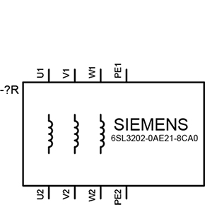 SIEMENS SINAMICS, OUTPUT REACTOR FOR POWER MODULE FSB 3AC 380V-480V 18,5A - Gambar 3