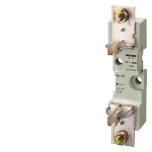 SIEMENS ACC FUSE, 3NH, LV HRC FUSE BASE Sz. 1, 1-POLE 250 A 690 V (1000 V) FLAT TERMINAL - Gambar 2