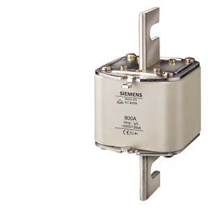 SIEMENS FUSE, LV HRC FUSE ELEMENT, WITH SCREW CONTACTS, NH4, In: 1000 A, gG, UN AC: 500 V, UN DC: 400 V, FRONT INDICATOR, LIVE GRIP LUGS - Gambar 2