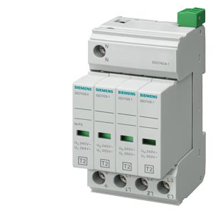SIEMENS OVERVOLTAGE PROTECTION DEVICES, 5SD, 4P, FOR TN-S AND TT SYSTEMS WITH REMOTE SIGNALING - Gambar 2