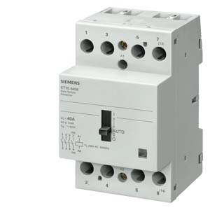 SIEMENS SWITCHING DEVICES, INSTA CONTACTORS WITH MANUAL SWITCH 0/I/AUTOMATIC, 5TT5, 63A, 4 NO, 400 VAC - Gambar 2