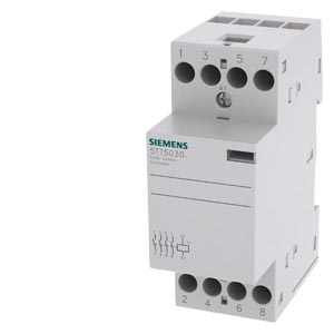 SIEMENS SWITCHING DEVICE, INSTA CONTACTORS WITHOUT MANUAL SWITCH, 25A, 4NO, 400 VAC - Gambar 2