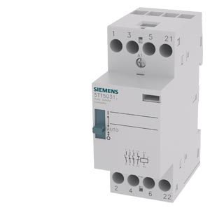 SIEMENS SWITCHING DEVICES, INSTA CONTACTORS WITH MANUAL SWITCH 0/I/AUTOMATIC, 5TT5, 25A, 3 NO + 1 NC, 400 VAC - Gambar 2