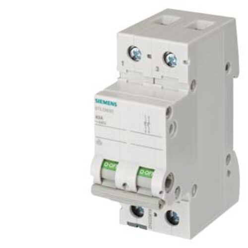 SIEMENS SWITCHING DEVICES ON/OFF SWITHES, 5TL1, 32A, 2 NO, 400 VAC