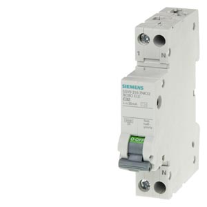 SIEMENS RCBO, RESIDUAL CURRENT PROTECTIVE DEVICES, 5SV9, 1P+N; 230 V AC; 6 kA, 16A WITHOUT PIGTAIL VERSION - Gambar 2