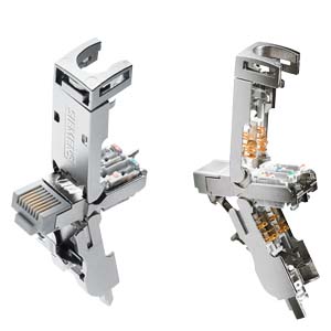 SIEMENS SIMATIC, INDUSTRIAL ETHERNET FASTCONNECT RJ45 PLUG 180 4x2 RJ45 PLUG-IN CONNECTOR CAT6A (10/100/1000/10000 Mbit/s) WITH RUGGED METAL ENCLOSURE AND FC CONNECTION SYSTEM FOR IE FC TP CABLE 4x2 (AWG24) 180° CABLE OUTLET 1 PACK = 1 UNIT - Gambar 2