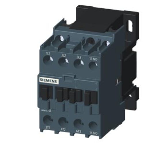 SIEMENS POWER CONTACTOR, SINOVA, 3MT7, 18…32A, 7,5kW, 1NO, 220VAC, SIZE S0