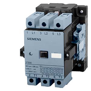 SIEMENS MOTOR STARTER CONTACTOR, 3TS, 3P, 85...105A, 45kW, 1NO+1NC, 220VAC COIL, SIZE S4 - Gambar 2