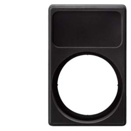SIEMENS LABELING PLATE, 3SB, LABEL HOLDER FOR LABELING PLATE, LABEL SIZE 9.5 x 18.5 mm