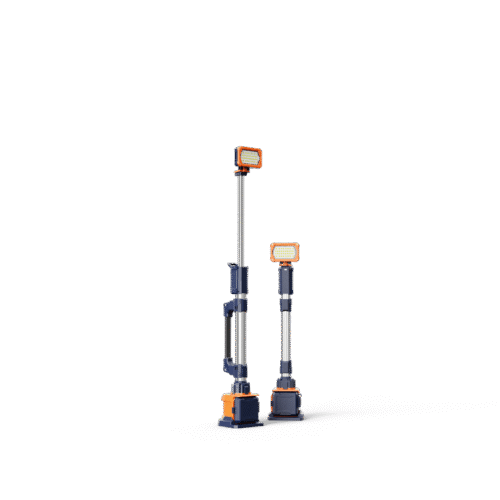 COMING, LIGHT TOWER, 0.9M-1.4M, 4.000LM, IP66, +1 D24-100 BATTERY AVAILABLE