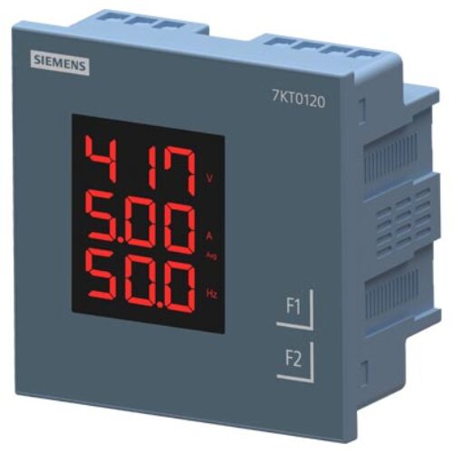 SIEMENS POWER MONITORING DEVICE PANEL INSTRUMENT FOR VOLTAGE, CURRENT AND FREQUENCY CLASS 1
